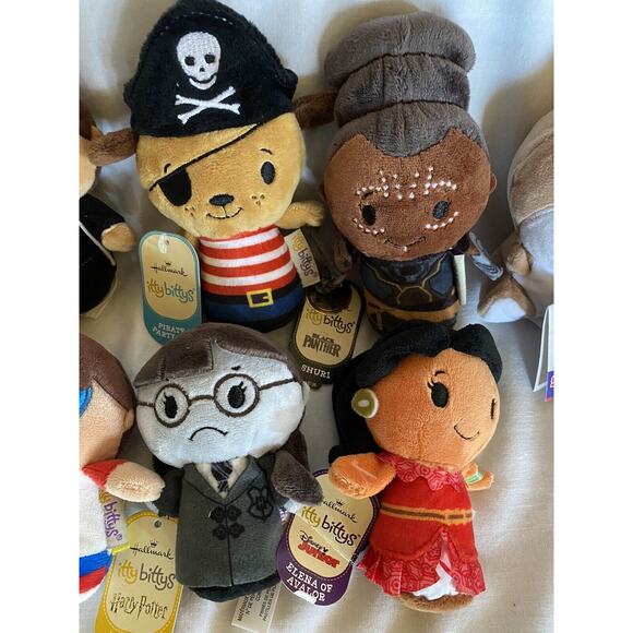 Lot 11-5 NWT Hallmark Itty Bittys 4 WO Tags, 2 New Squishy Pets Moaning Myrtl - Picture 3 of 4